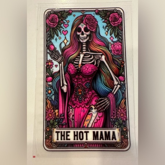 The Skeleton Family Stickers 3D UV DTF, 7.5cmx4.5cm waterproof transfer decal 10 - Picture 10 of 12